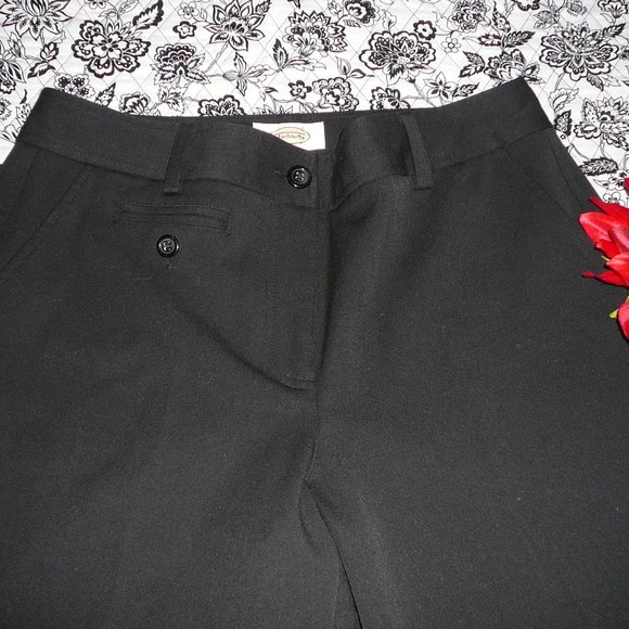 Talbots Black Capri Pants size 8 - Picture 7 of 14